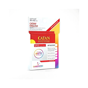 GameGenic - Matte Board Game Sleeves: Catan (56mm x 82mm)