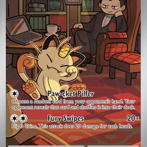 Team Rocket's Meowth - 203/182 