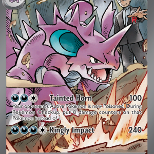 Team Rocket's Nidoking ex - 233/182 