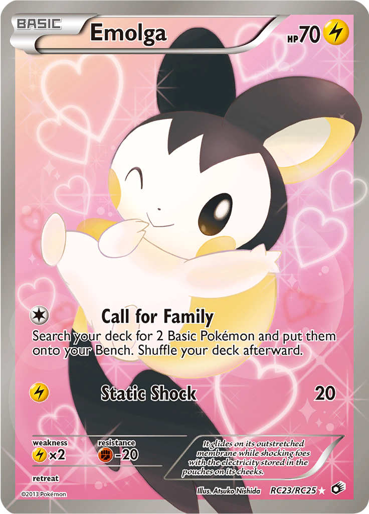 Emolga (Full Art)  RC23/RC25-LP