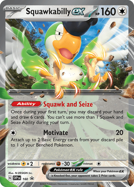 Squawkabilly ex – 160