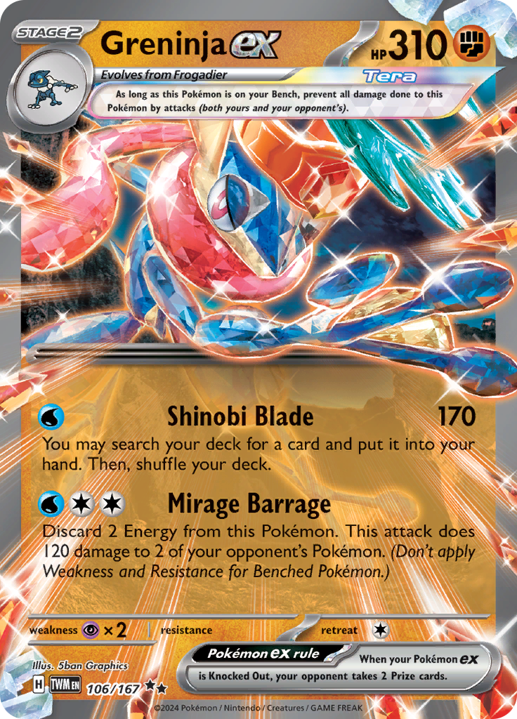 Greninja ex 106/167