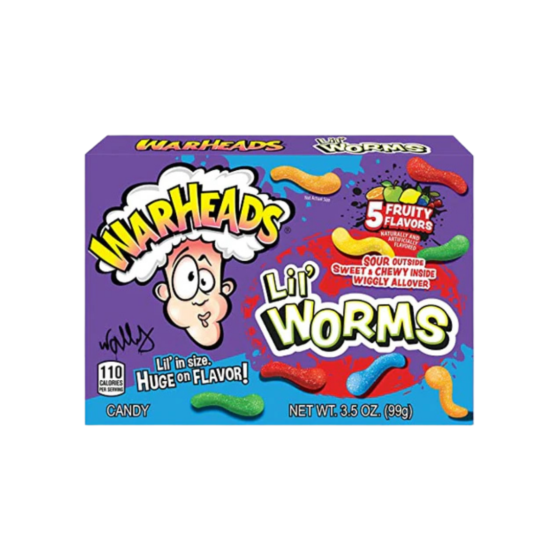 WARHEADS VideoBox Lil Worms 99g