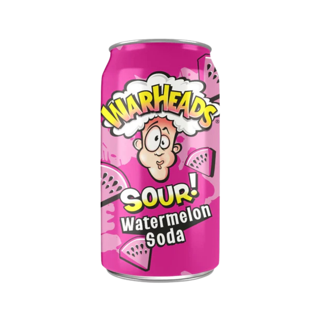 WARHEADS Soda Sour Watermelon 355ml