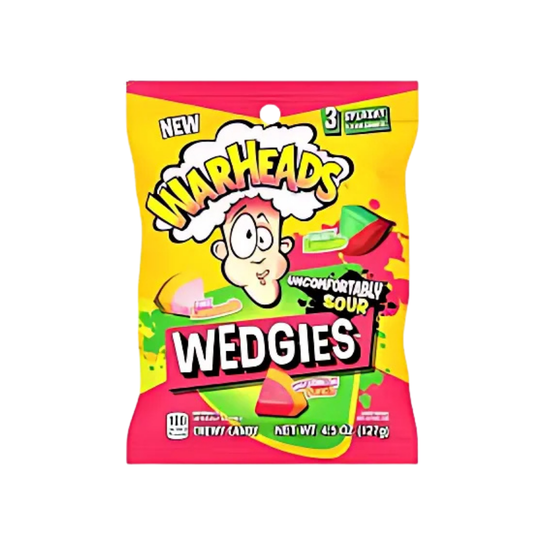 WARHEADS PegBag Wedgies127g