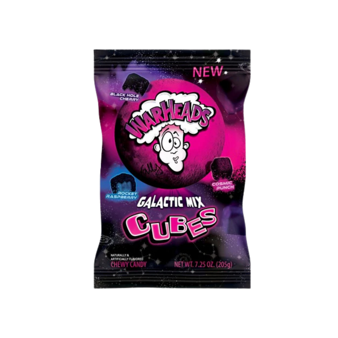 WARHEADS PegBag Galactic Cubes 127g (4.5oz)