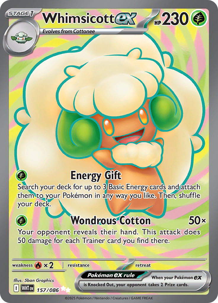 Whimsicott ex – 157/086
