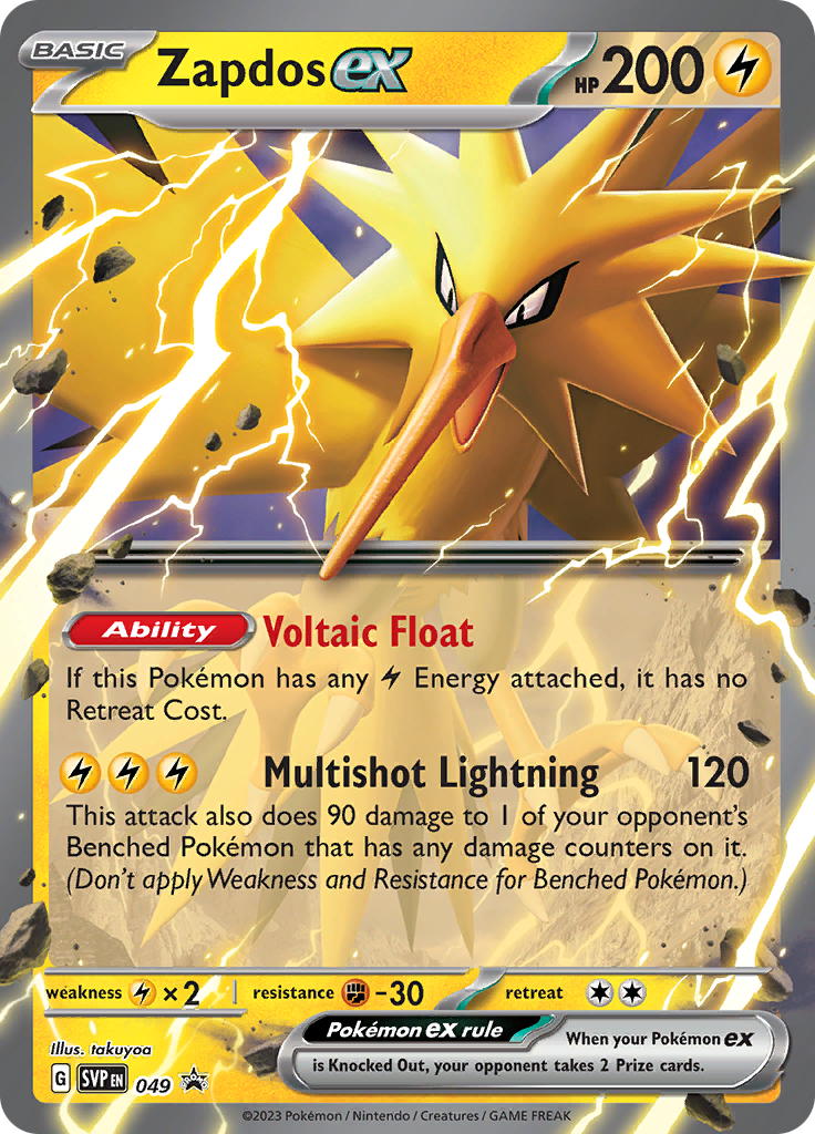 Zapdos ex – 049