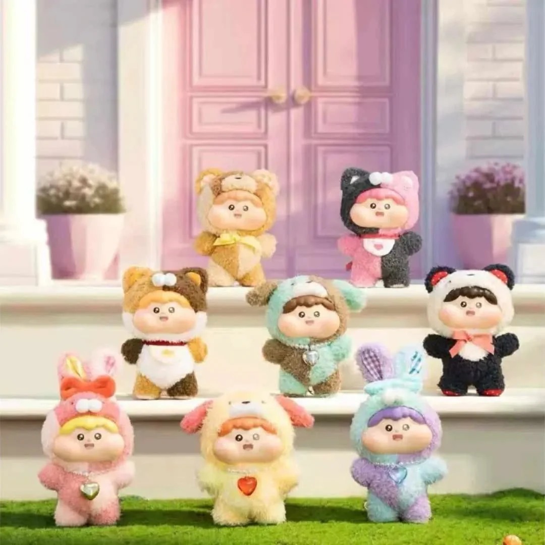 Fluffy Meatball Plush Pendant Blind Box