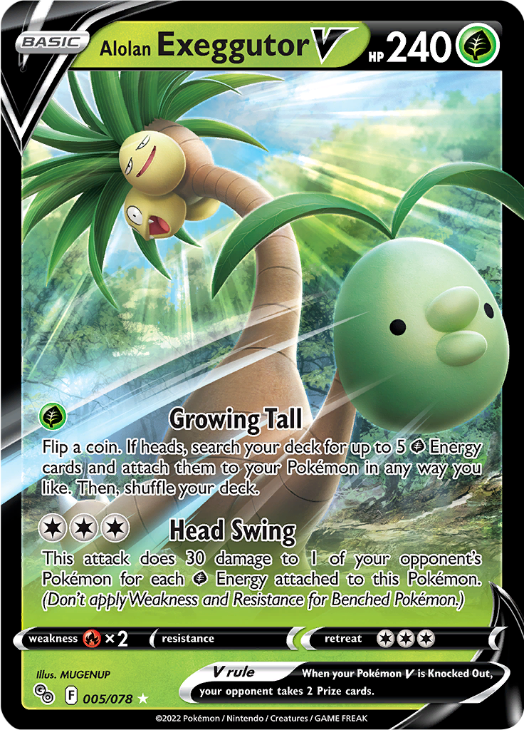 Alolan Exeggutor V 005/078