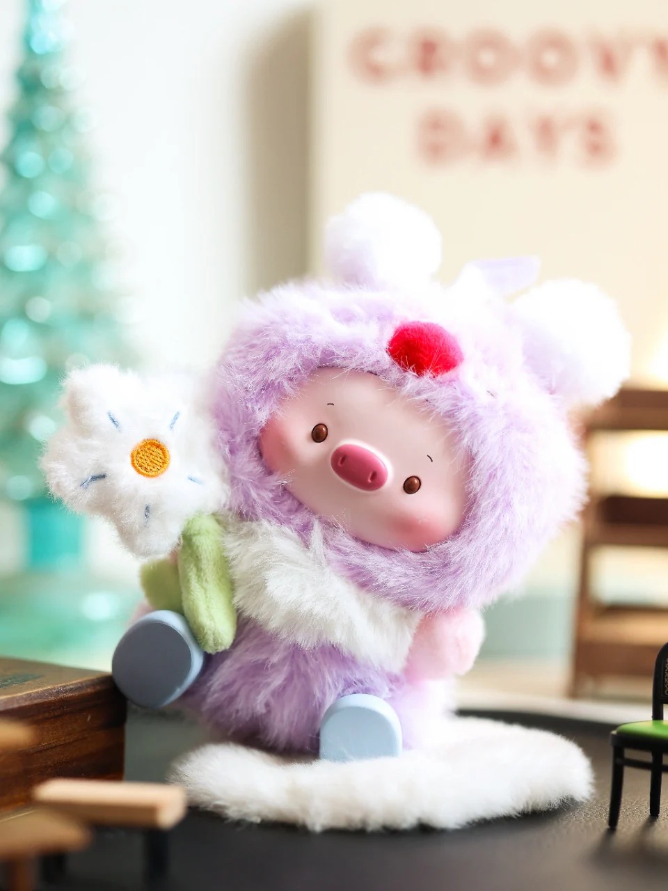 Geegee Pig Pajamas Lullabies Keychain Blind Box Series - Image 2