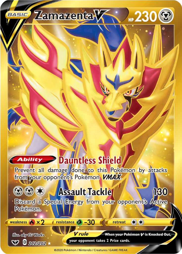 Zamazenta V 212/202