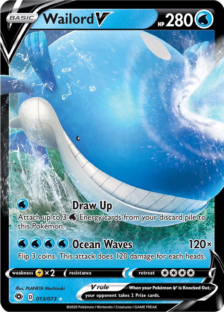 Wailord V  13/73
