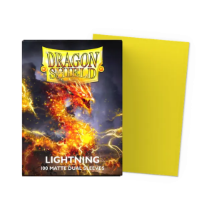 Dragon Shield: Lightning - Matte Dual Sleeves - Standard Size