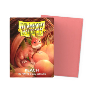 Dragon Shield: Peach - Matte Dual Sleeves - Standard Size