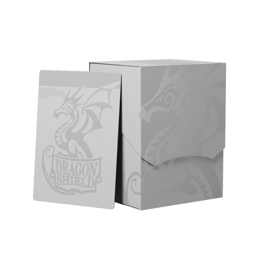 Dragon Shield  Deck Shell – Shadow White