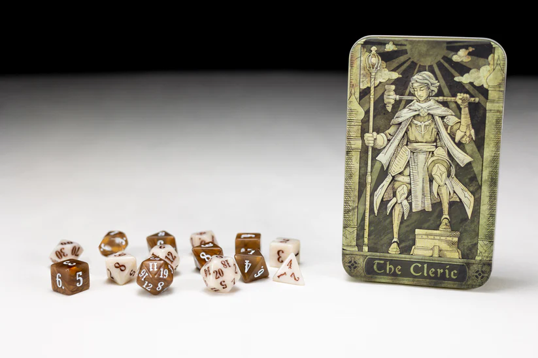 Beadle & Grimm’s Polyhedral Character Dice Set – The Cleric