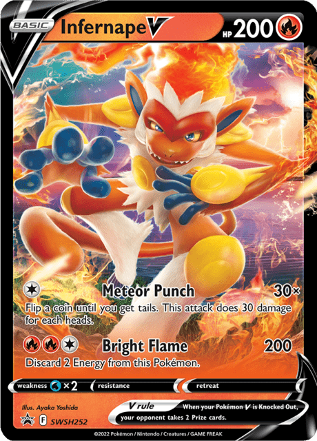 Infernape V – SWSH252