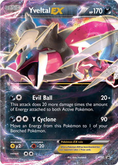 Yveltal EX – XY150 (Shiny)