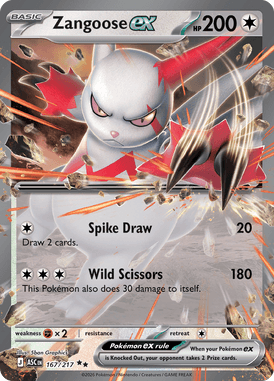 Zangoose ex 