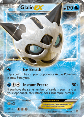 Glalie EX  34/162
