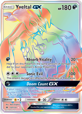 Yveltal GX (Secret) 137/131