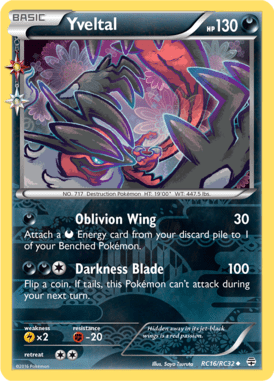 Yveltal  RC16/RC32