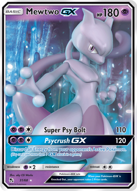 Mewtwo GX  31/68