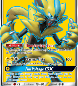 Zeraora GX (Full Art) 201/214