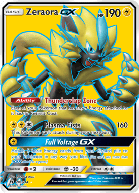 Zeraora GX (Full Art) 201/214
