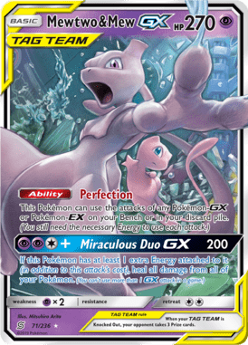Mewtwo & Mew GX – 71/236