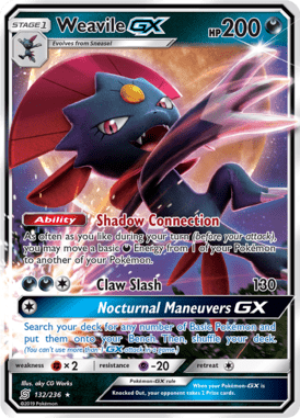 Weavile GX 132/236
