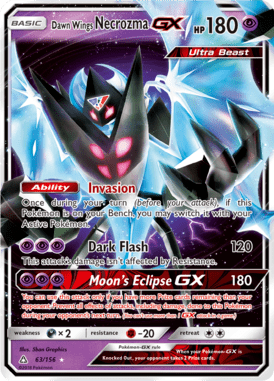 Dawn Wings Necrozma GX 63/156