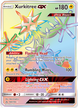 Xurkitree GX (Secret Rare) 160/156