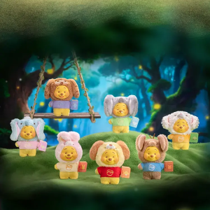 Winnie the Pooh Animal Storybook Series Plush Keychain Blind Box