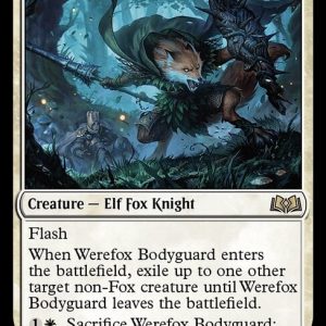 Werefox Bodyguard - Wilds of Eldraine #39  - Near Mint