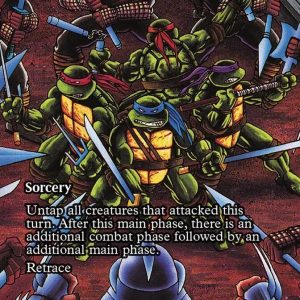 Waves of Aggression - Teenage Mutant Ninja Turtles Source Material #13 (Foil) - Near Mint
