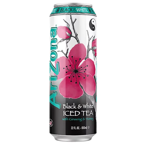 ARIZONA 650ml Black and White