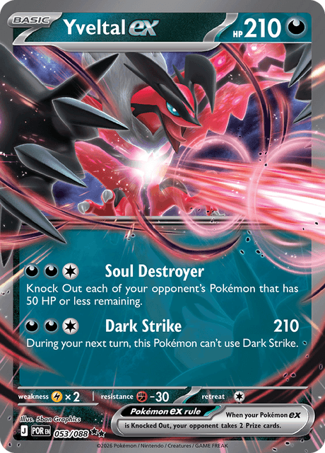 Yveltal ex – 053/088 