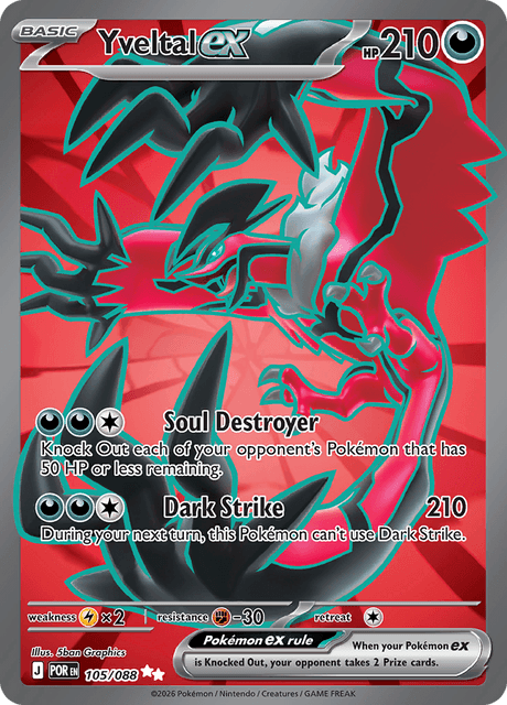 Yveltal ex – 105/088 