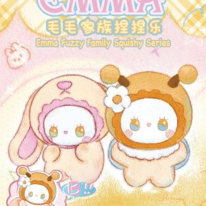 LUCKY EMMA Fuzzy Family Squishy Series