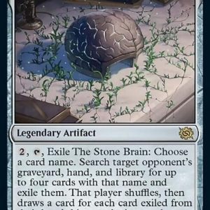 The Stone Brain - The Brothers' War #247  - Near Mint