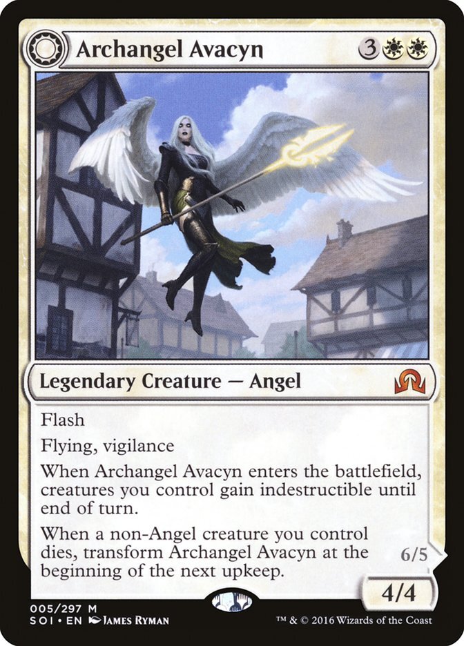 Archangel Avacyn // Avacyn, the Purifier – Shadows over Innistrad #5  – Good (Lightly Played)