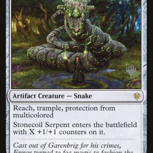 Stonecoil Serpent - Promo Pack: Throne of Eldraine #235  - Near Mint