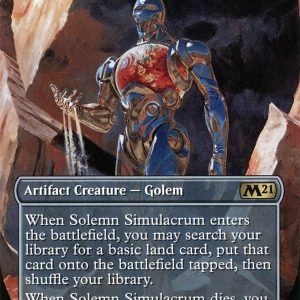 Solemn Simulacrum - Core Set 2021 #319  - Near Mint