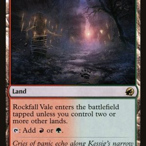 Rockfall Vale - Innistrad: Midnight Hunt #266  - Near Mint
