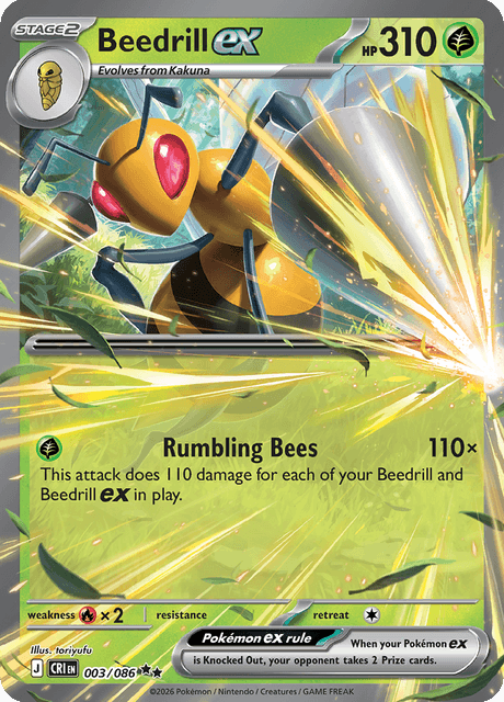 Beedrill ex – 003/086