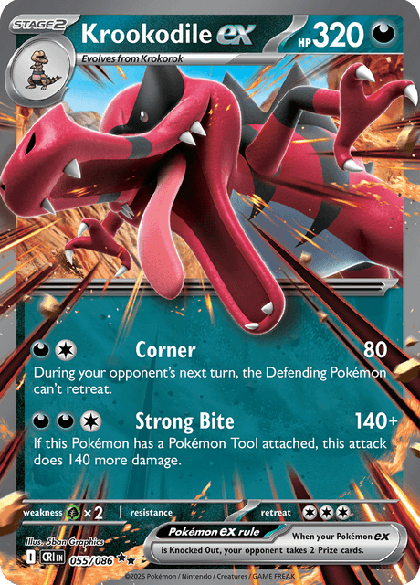 Krookodile ex – 055/086