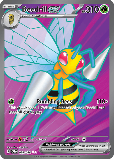 Beedrill ex – 098/086