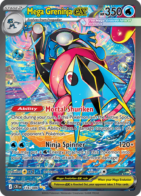 Mega Greninja ex – 116/086